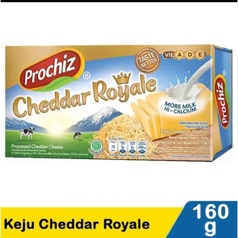 

Prochiz Cheddar Royale 160gr