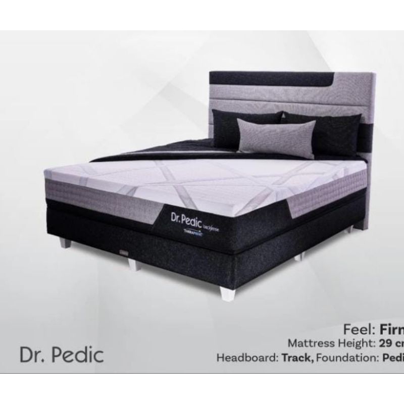 KASUR SPRING BED MINIMALIS KASUR TIDUR ELEGAN SPRING BED THERAPEDIC SPRING BED DR. PEDIC