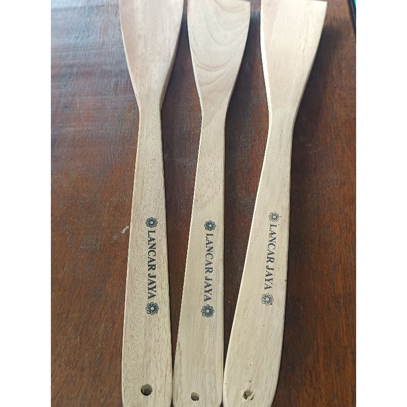 Spatula Kayu Susuk Kayu Sutil Kayu