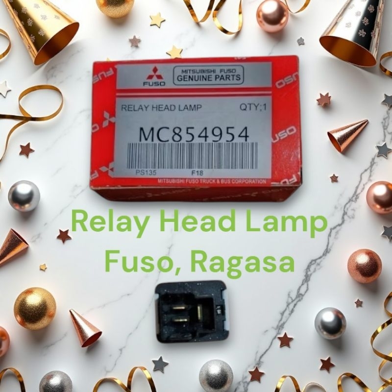 Relay lampu relay head lampu ps135 ragasa fuso 190ps fm215 24v pin 3