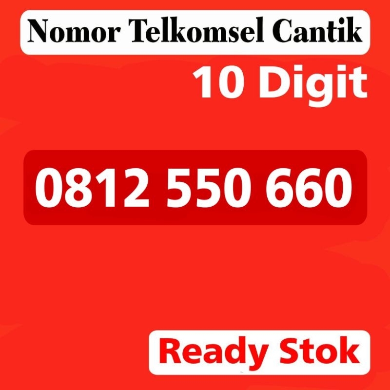 Kartu Perdana Telkomsel Nomor Simpati Cantik Murah Telkomsel 10 Digit