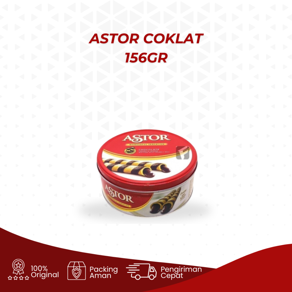 

Astor Chocolate Wafer Stick Kaleng 156gr