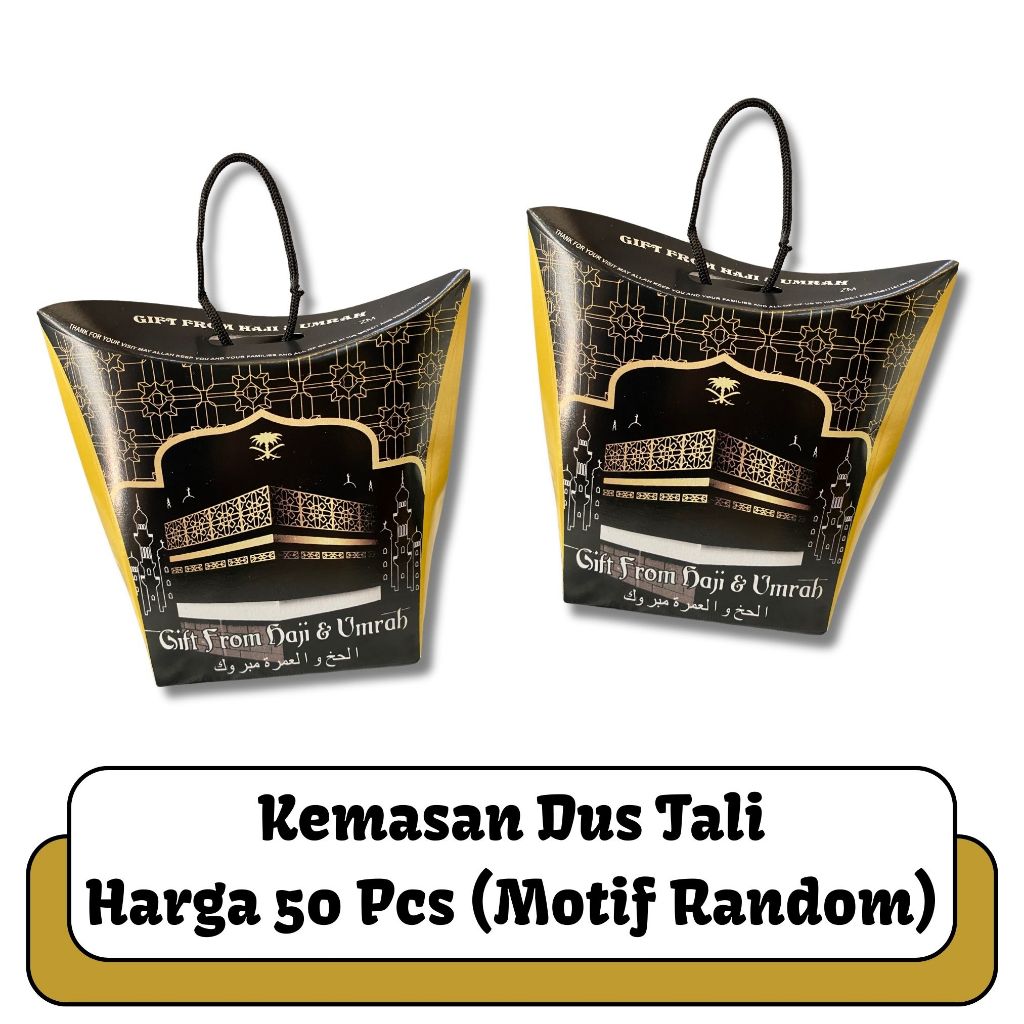 

OLEH OLEH HAJI DAN UMROH 50PCS KEMASAN DUS TALI I TEMPAT HAMPERS OLEH OLEH HAJI I KEMASAN DUS JINJING GIFT FROM UMROH I PAPERBAG KERTAS I GOODIEBAG KERTAS