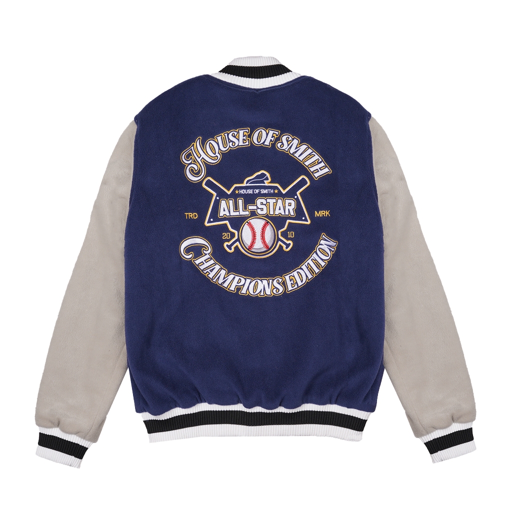 Best Deals House Of Smith Jaket Varsity Pria - New Chamsity #10 - Jacket