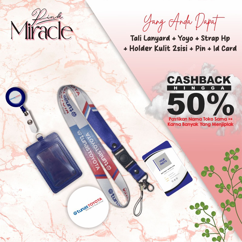 

Tali Lanyard TUNAS TOYOTA / Tali Idcard TUNAS TOYOTA [Ready stock] Termurah