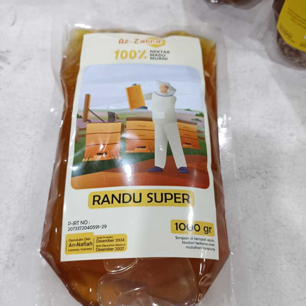 

Madu Randu SUPER kemasan refil 1000 grm