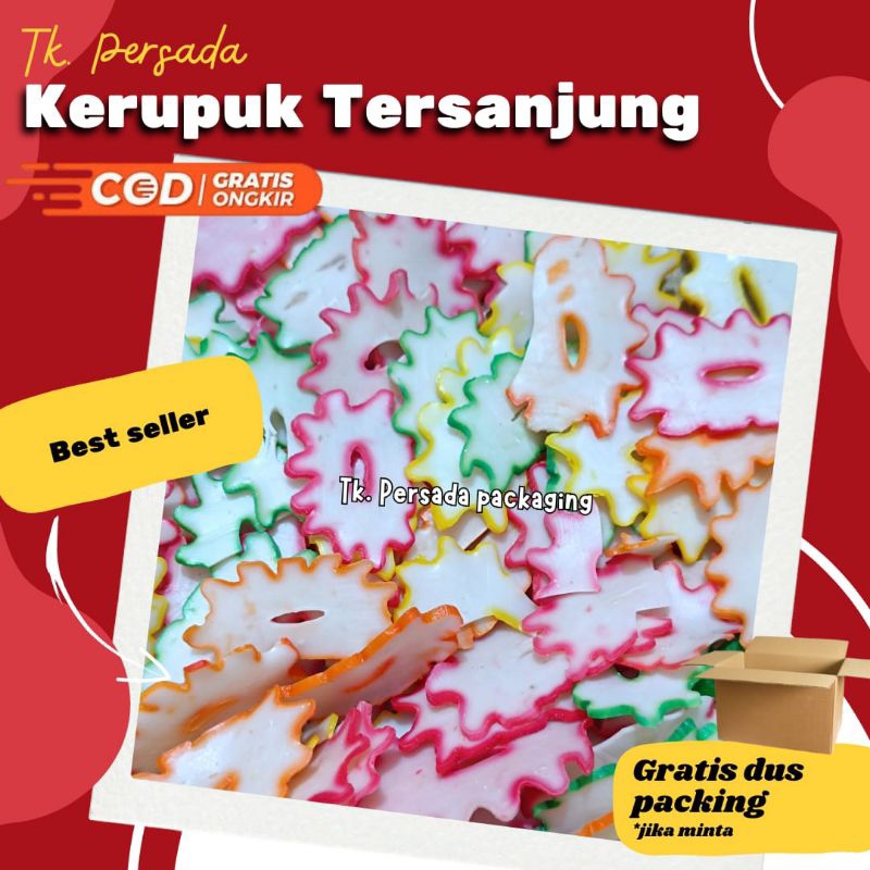 

[ 500 gr ] Kerupuk Tersanjung - Kerupuk Seblak Kencur - Kerupuk Toping Seblak - Toping Seblak Kencur - Kerupuk Seblak Mentah