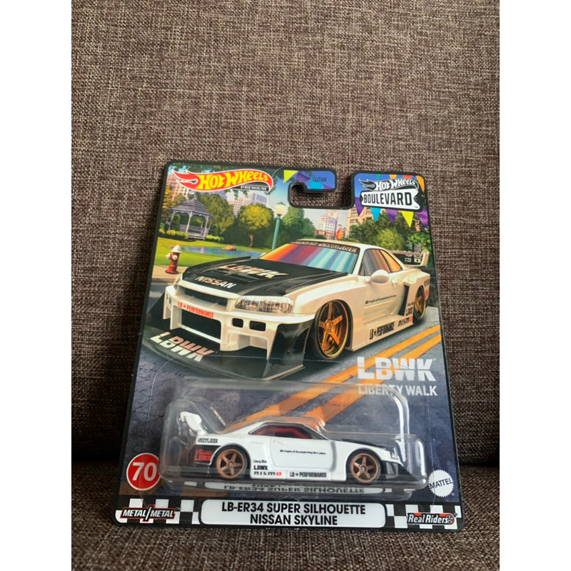 Hotwheels Premium - LB ER34 Super Silhouette Boulevard (LBWK R34)