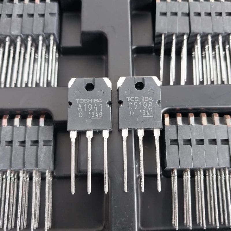 transistor toshiba original A1941 C5198 , toshiba A1941 C5198 original , toshiba C5198 , toshiba A19