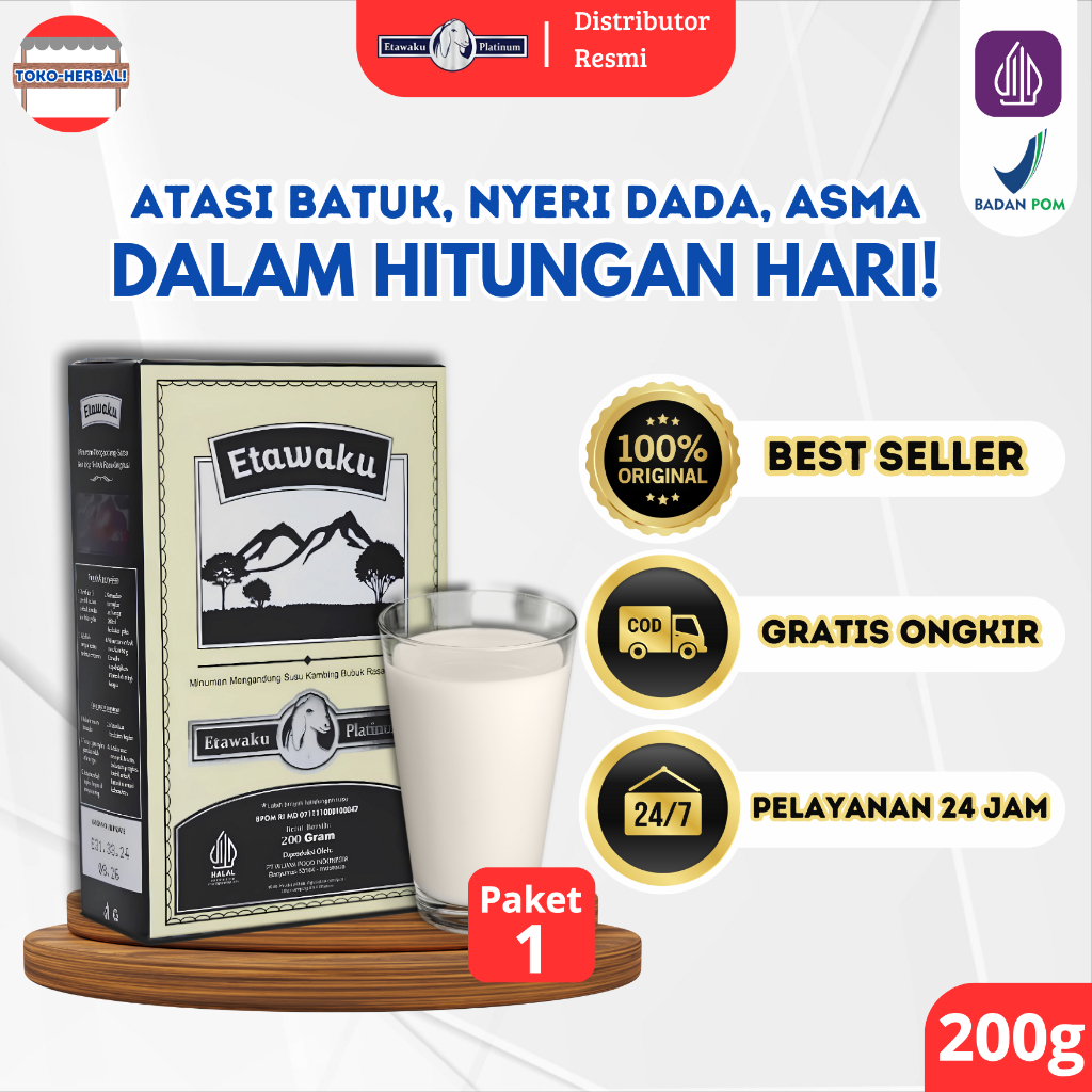 

ETAWAKU PLATINUM - Mengatasi Batuk Sesak Nafas Asma Dalam Hitungan Hari Ampuh Tanpa Kimia