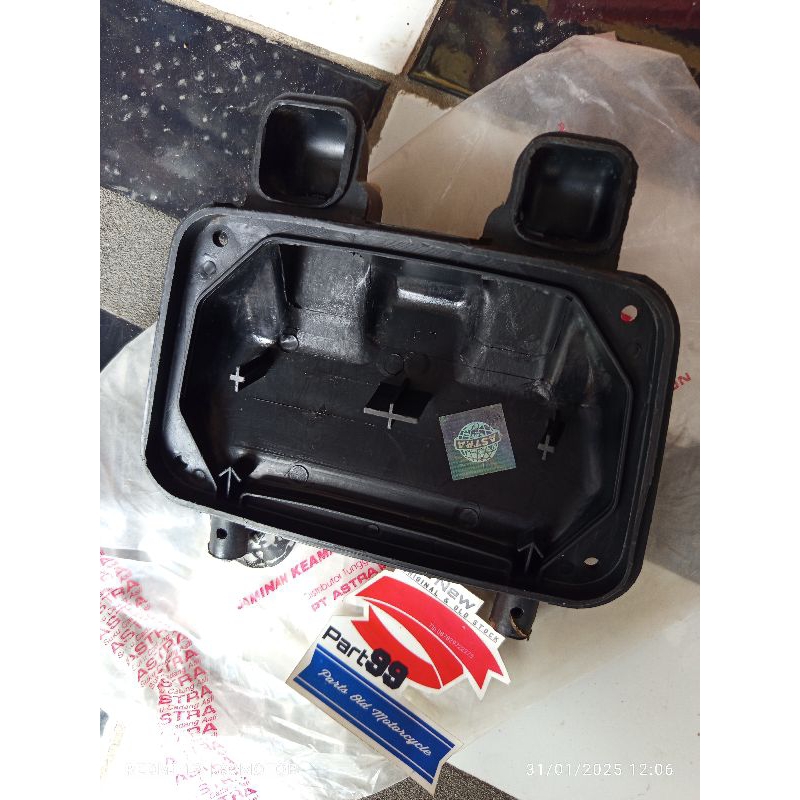 tutup cover box bok rumah fiter karbu karburator carburator carbu honda astrea grand prima supra ori