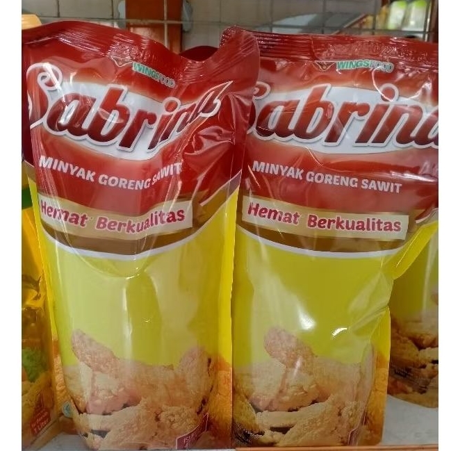 

Minyak sabrina 1Liter.