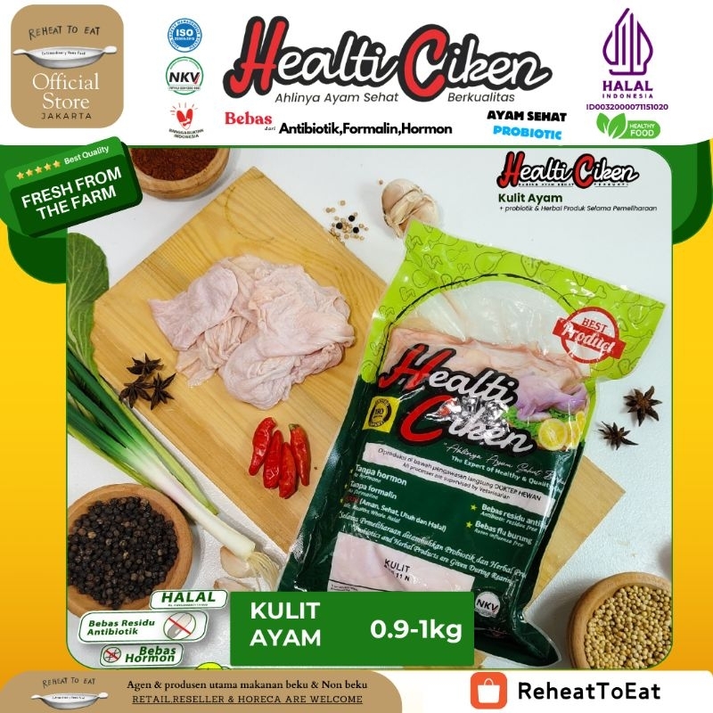 

Healthi Ciken Kulit Ayam 0.9-1kg