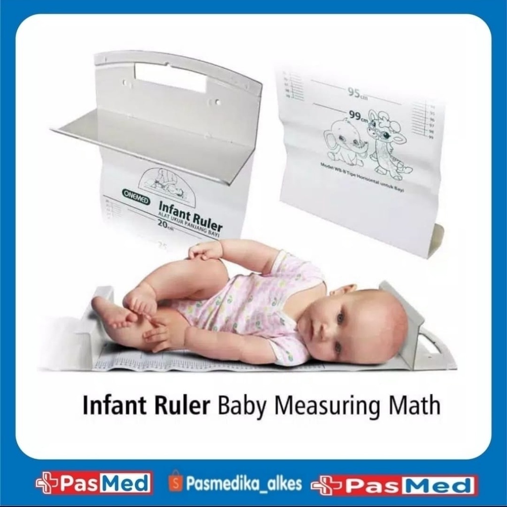 Infantometer Infant Ruler baby measuring match Alat ukur panjang bayi