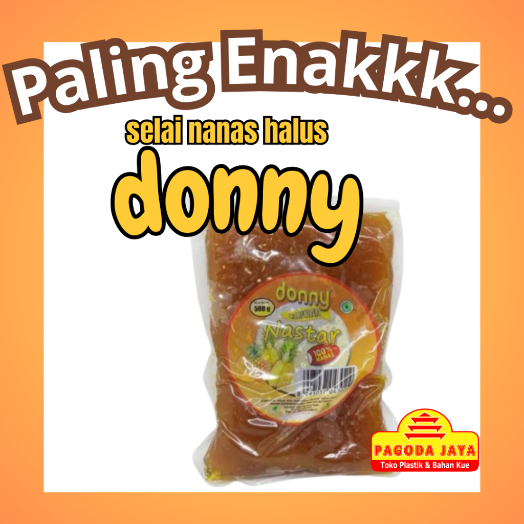 

Selai Nastar Nanas Halus DONNY CALIFORNIA 500gram EXP 2026