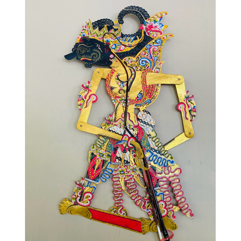 Wayang Kulit Kerbau Gatotkaca Alusan Standar Dalang