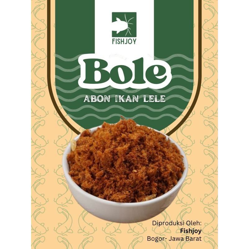 

BOLE (Abon Ikan Lele) | Fishjoyofficial