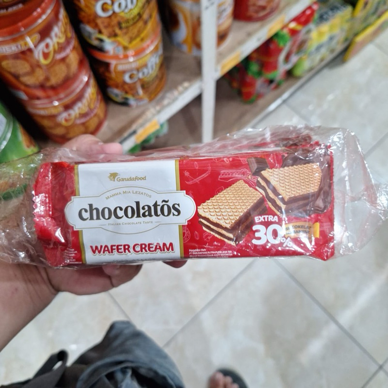 

Chocolatos wafer cream 16,5gram x10 pcs