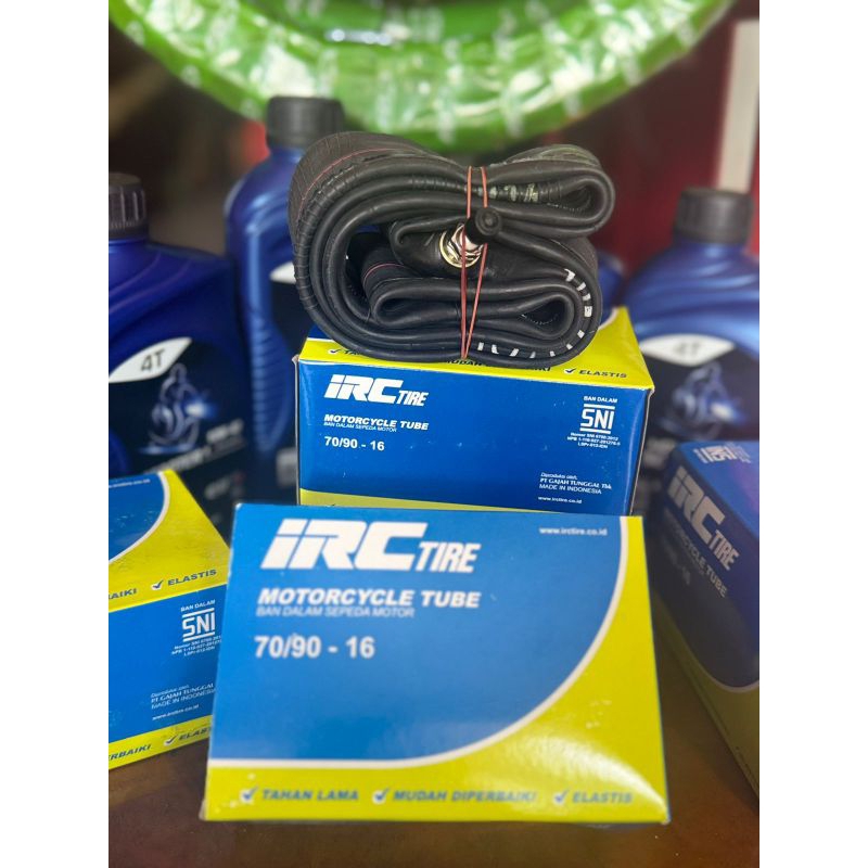 BAN DALAM IRC UKURAN 70/90 RING 16 NOUVO SKYWAVE 100% ORIGINAL
