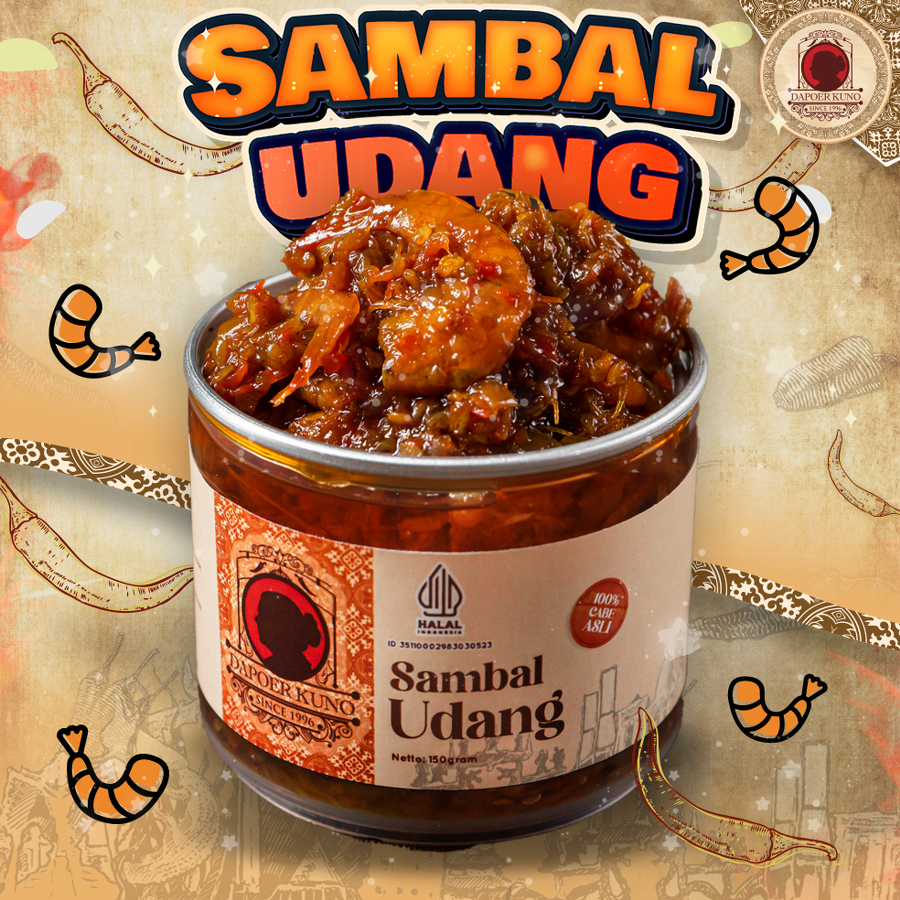 

Dapoer Kuno - Sambal Udang 150gr