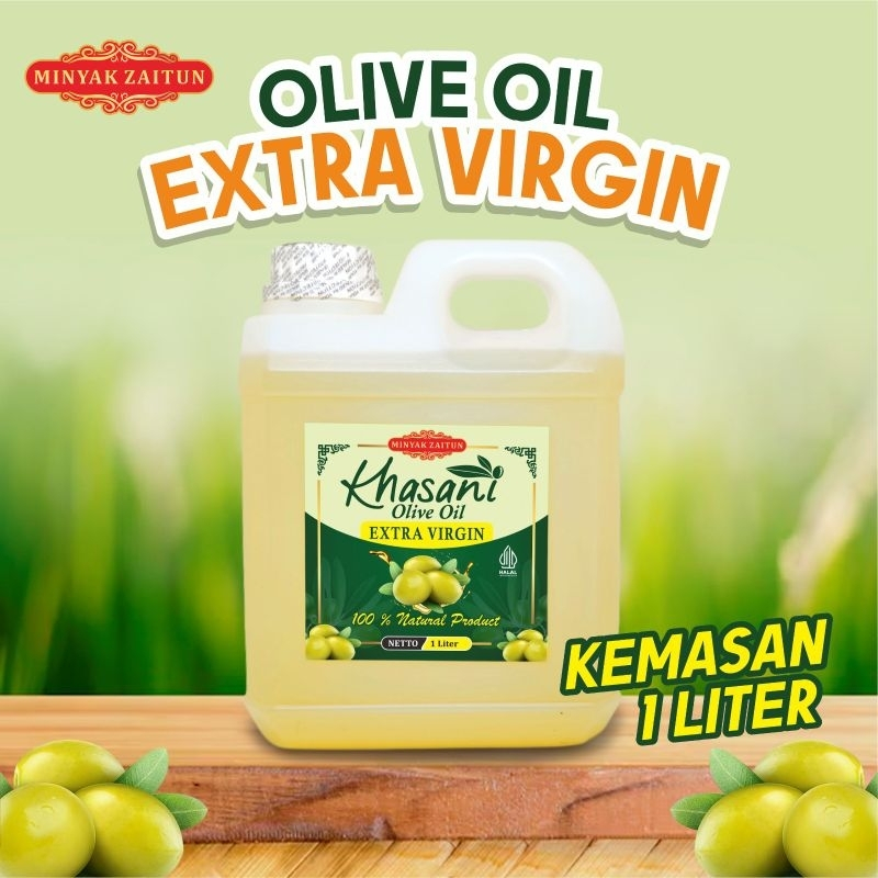 

Minyak Zaitun khasani Extra Virgin 1 Liter