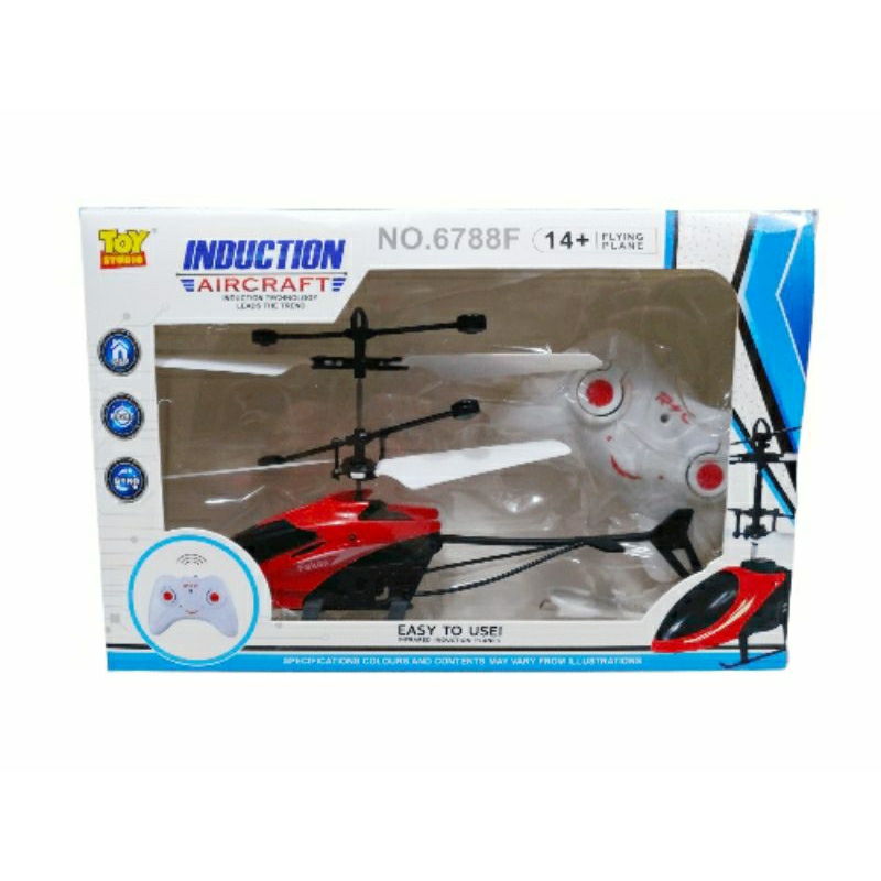 Helicopter Remot RC Sensor Tangan Helicopter Mini