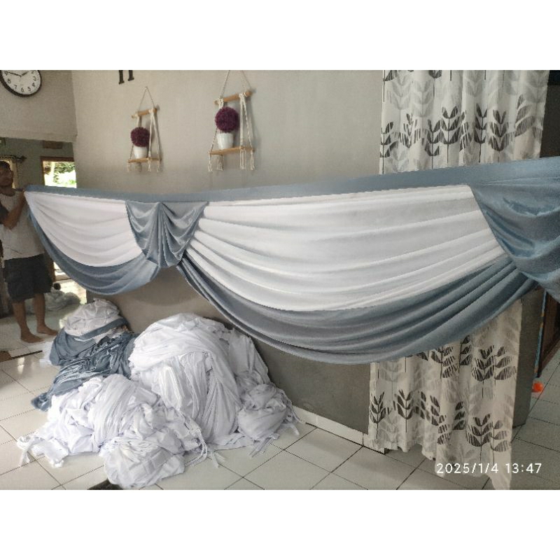 Rumbai Tenda/Poni Rumbai Tenda Dekorasi Pesta - Kombinasi Warna