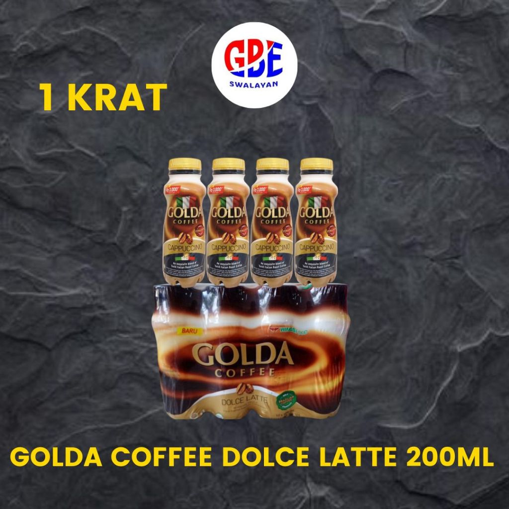 

Golda Coffee Dolce Latte 200Ml 1 Krat 12 Pcs
