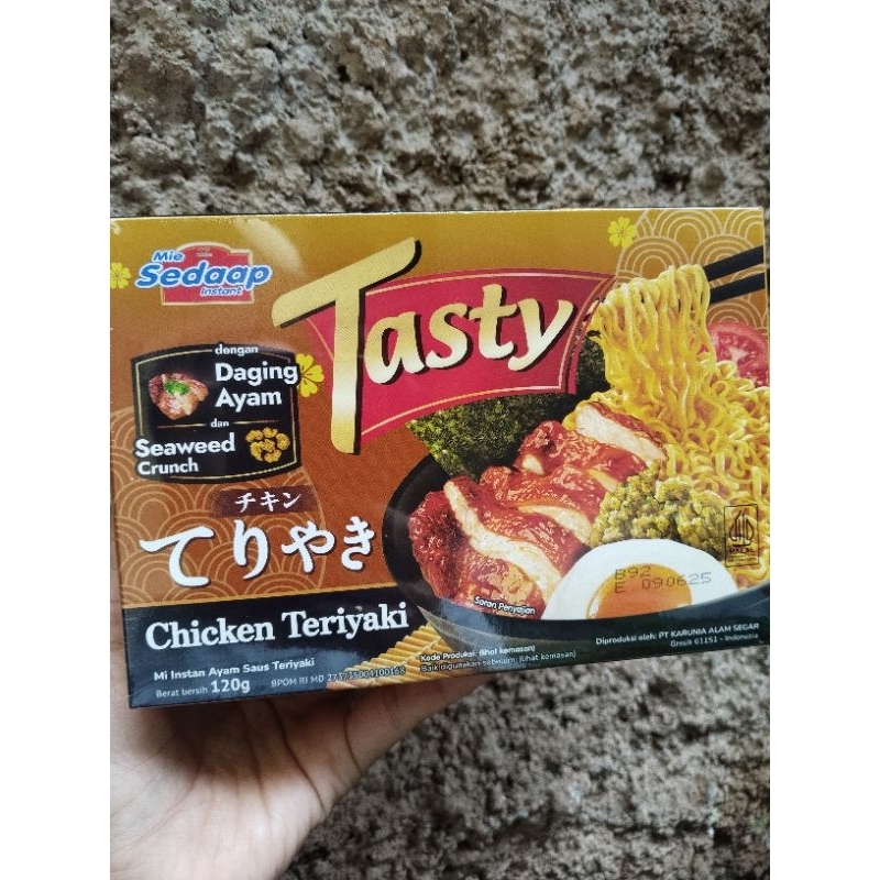 

Mie Sedaap Tasty Chicken Teriyaki Kemasan 120 Gram