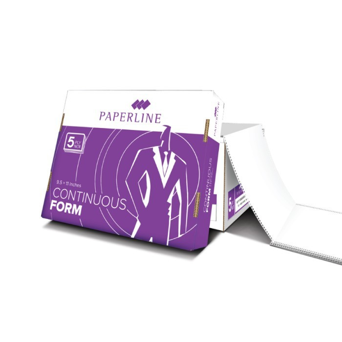 

Paperline PPL Continous Continuous Form 5 PLY Warna PRS (Dibagi 2)