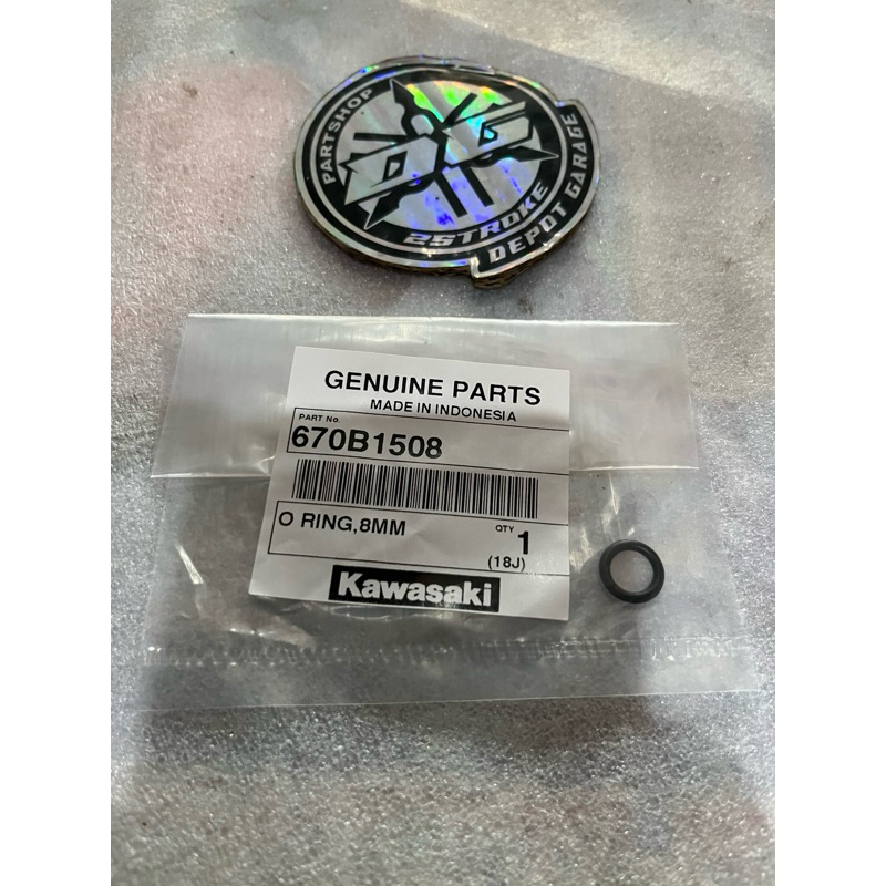 Kawasaki Genuine Parts 670B1508 RING 8MM