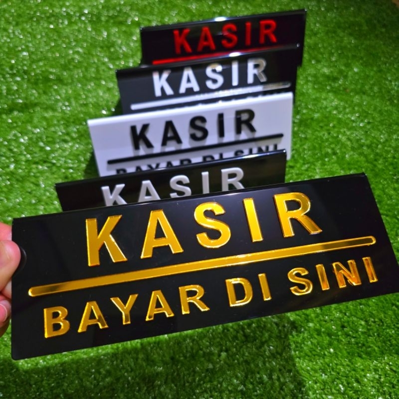 

acrilik kasir bayar disini.kwalis premium