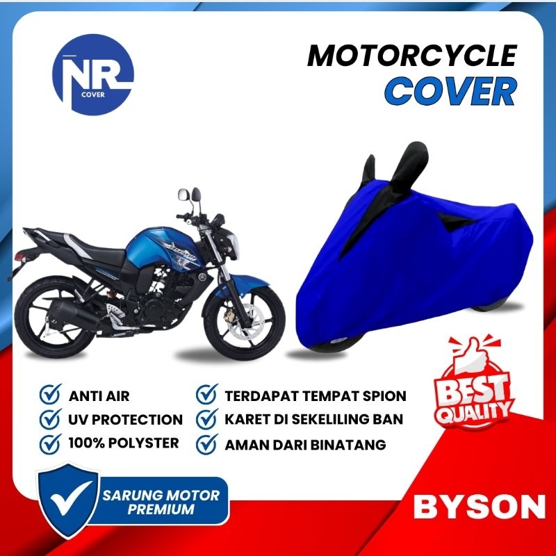 Sarung Motor Byson Cover Motor Byson Penutup Motor Byson Waterproof Anti Air Tahan Panas Tahan Cakar