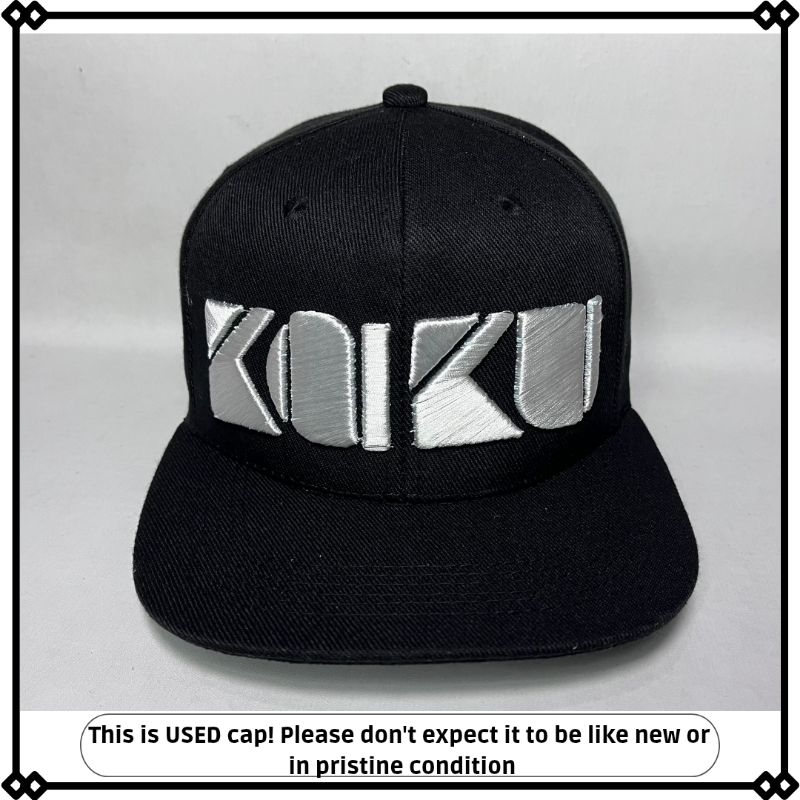 topi snapback yupoong bordir besar original second preloved