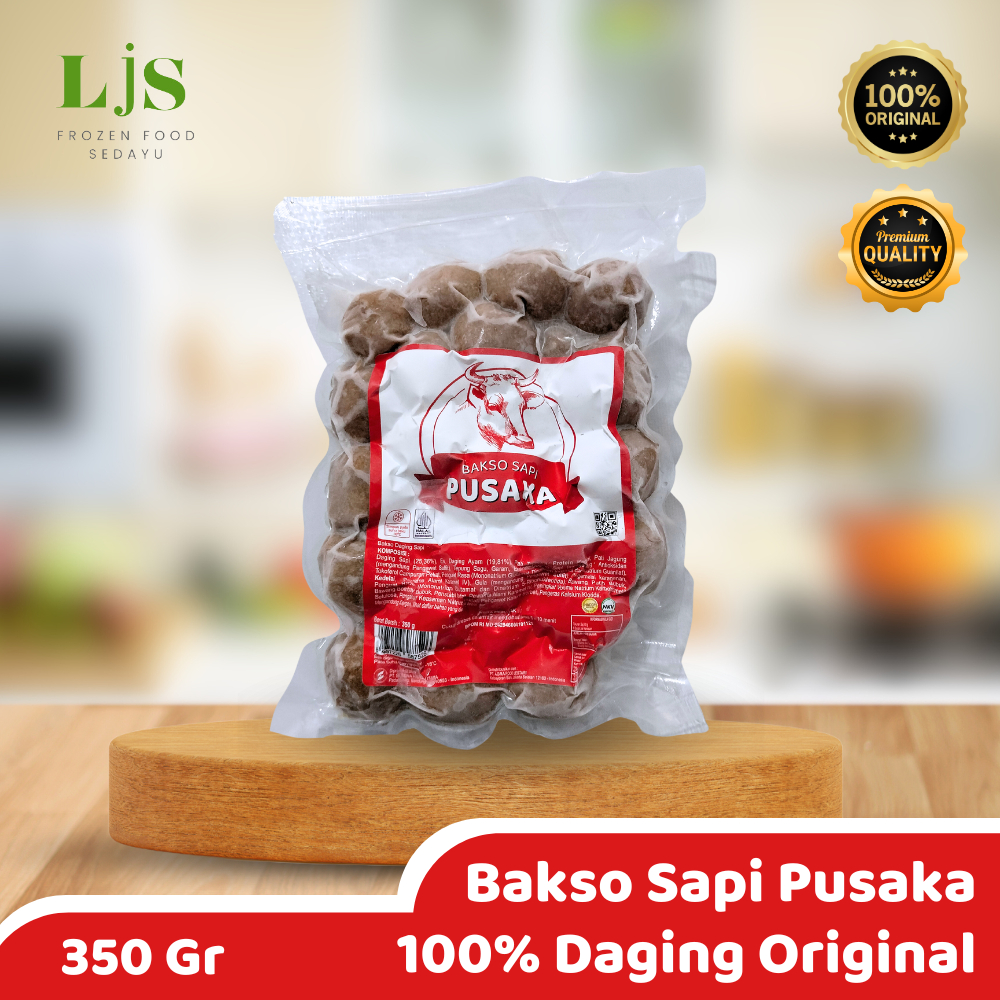 

Bakso Sapi Pusaka Original Daging 350 Gr