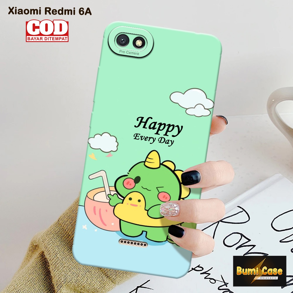 Bumi Case Xiaomi Redmi 6A - Fashion Case Kartun - Softcase Pro Camera Xiaomi Redmi 6A - Casing Hp Xi