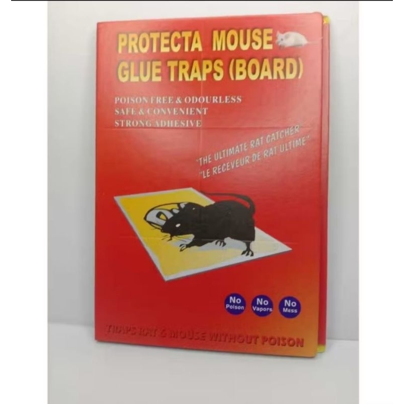 LEM TIKUS PAPAN / JEBAKAN TIKUS / PERANGKAP TIKUS / BUKU PAPAN LEM TIKUS