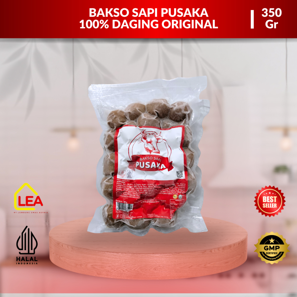 

Bakso Sapi Pusaka Original Daging 350 Gr