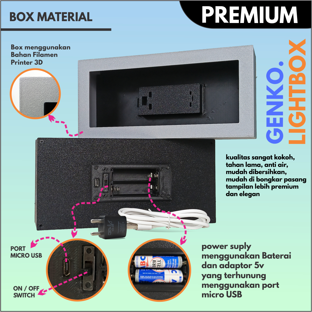 3D Anime Lightbox One Piece Art Lampu Led Dekorasi Kamar