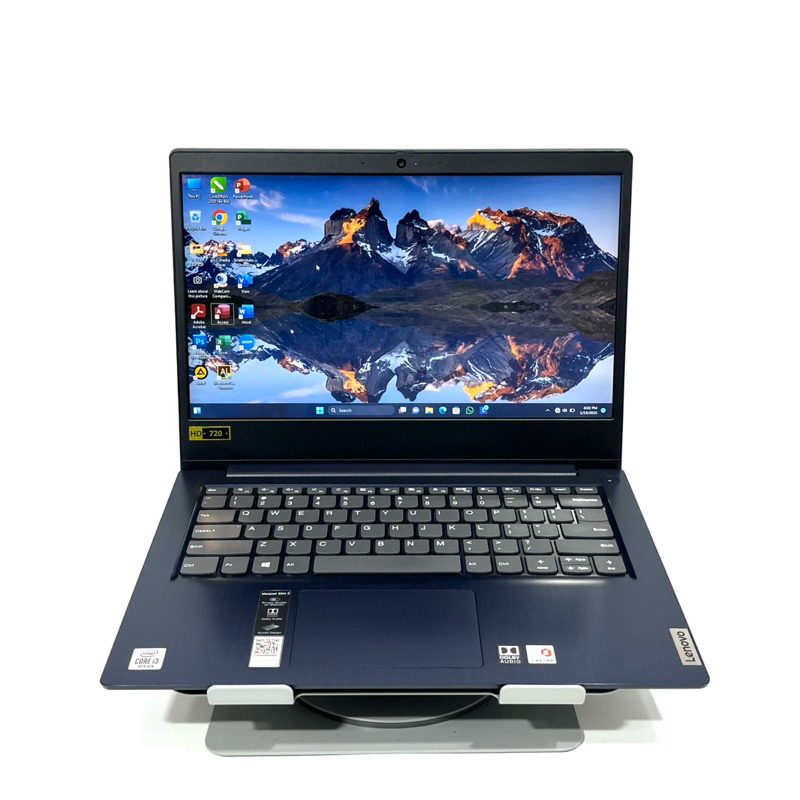 Laptop Lenovo IdeaPad Slim 3 14IML05 Slim Ringan Mulus - Intel Core i3-10110U (4CPUs) ~4,10GHz 14-In
