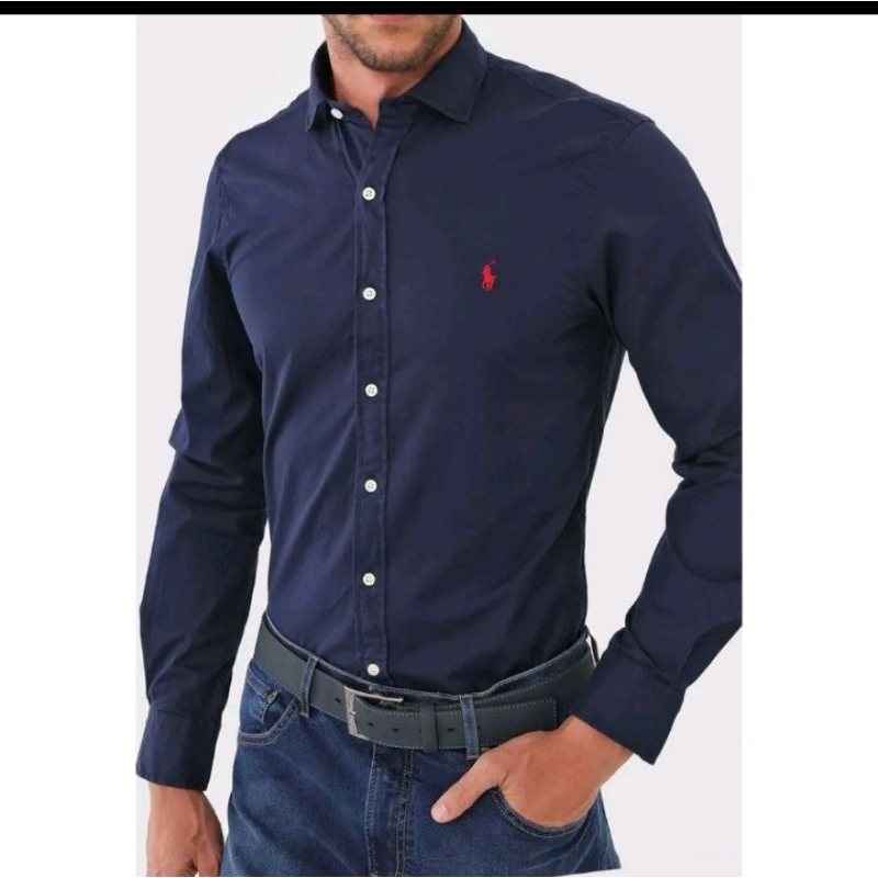 Kemeja Polo Ralph Lauren • Kemeja pria lengan panjang