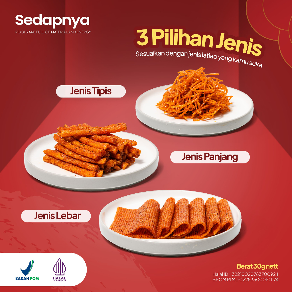 

sedapnya snack viral gluten spicy sticks enak halal dan BPOM aman dikonsumsi dan bergizi