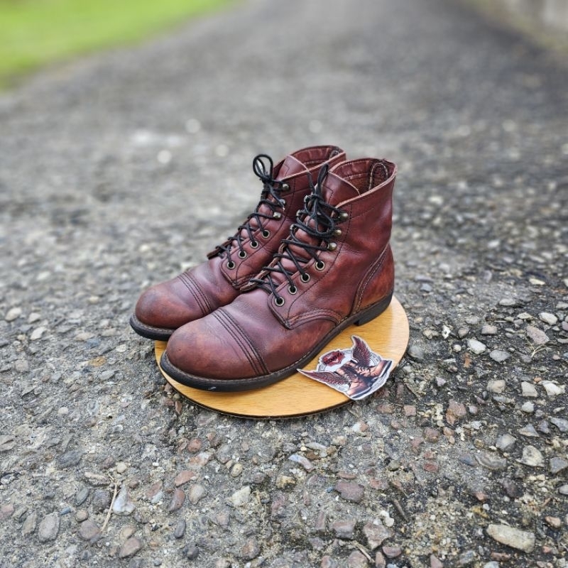 Redwing 8119 Iron Ranger Size 8½D / 41,5 insole 26,5cm