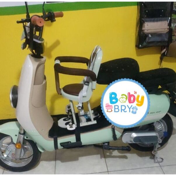 KURSI BONCENG DEPAN ANAK SEPEDA LISTRIK MOTOR LISTRIK SKUTER LISTRIK / BANGKU DUDUK DEPAN ANAK