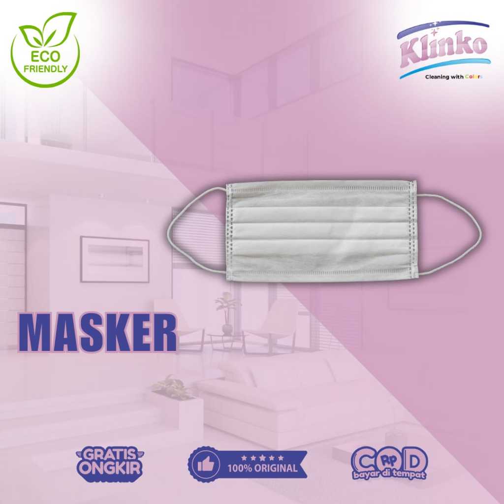 Klinko Masker- Beli 5 kotak (GIFT) Masker -1 kotak