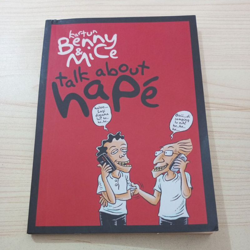 KOMIK KARTUN BENNY DAN MICE TALK ABOUT HAPE