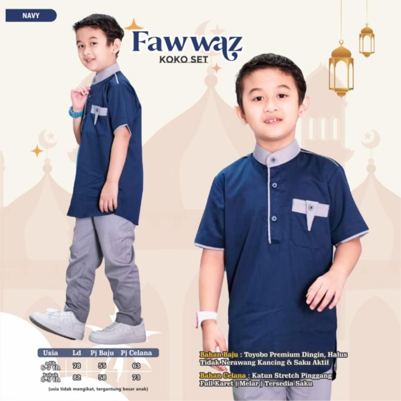 Restok Fawwaz koko set by Zarra gallery fashion