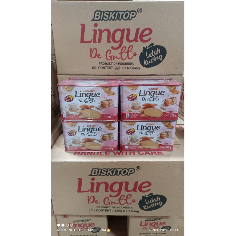 

Biskitop lingue 6X320gr