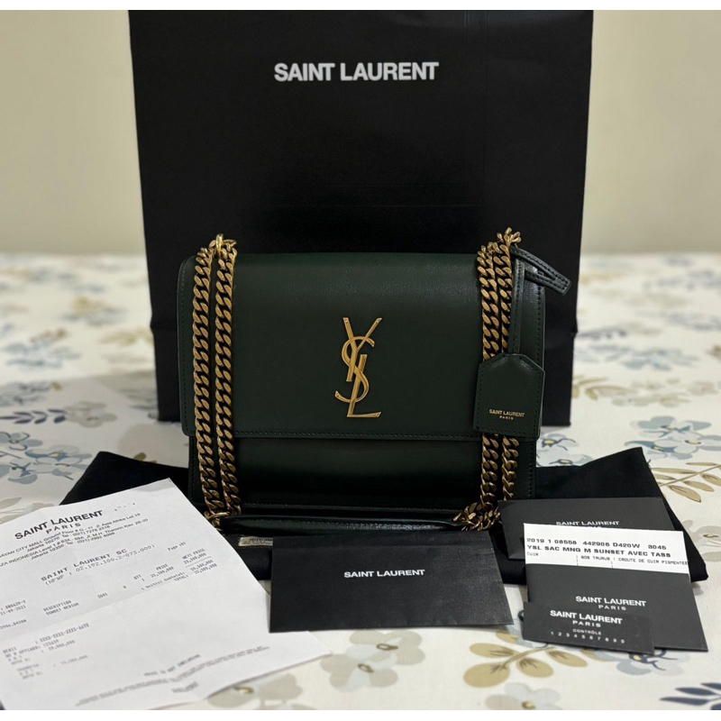 Tas ysl PRELOVED AUTH