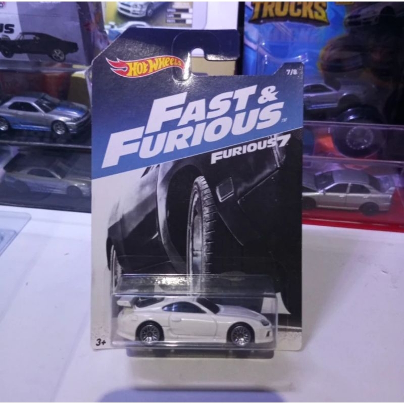Hot wheels Fast & Furious Toyota Supra Putih Lama